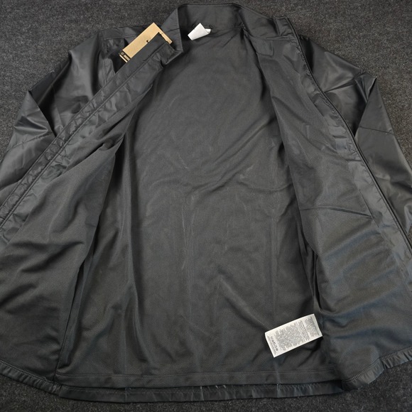 Nike Black Park 20 Rain Jacket Anthracite Grey Full Zip BV6881-060 Men's Small - Picture 2 of 13